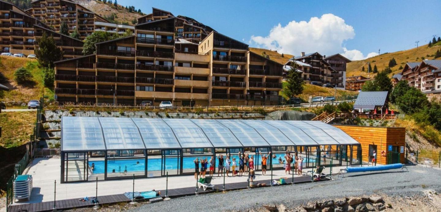 Ferienwohnung Auris Les Gentianes Station Alpe Huez Exterior foto